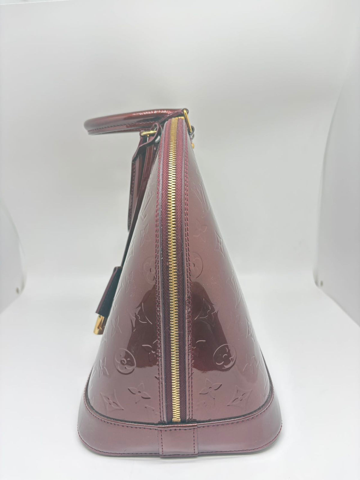 Louis Vuitton - Alma - Patent leather - Burgundy
