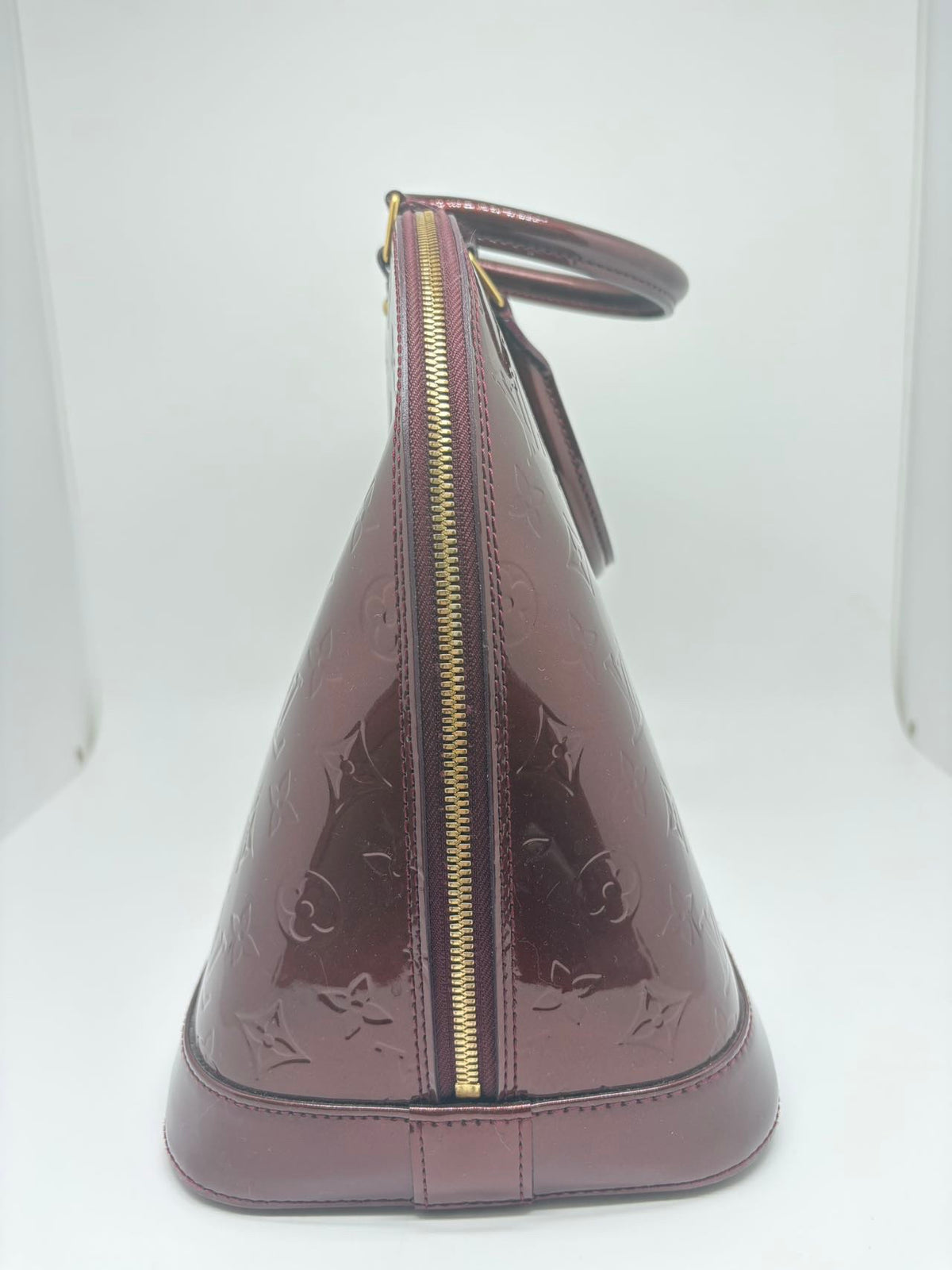 Louis Vuitton - Alma - Patent leather - Burgundy