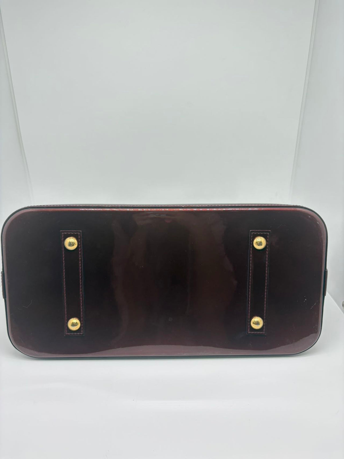 Louis Vuitton - Alma - Patent leather - Burgundy