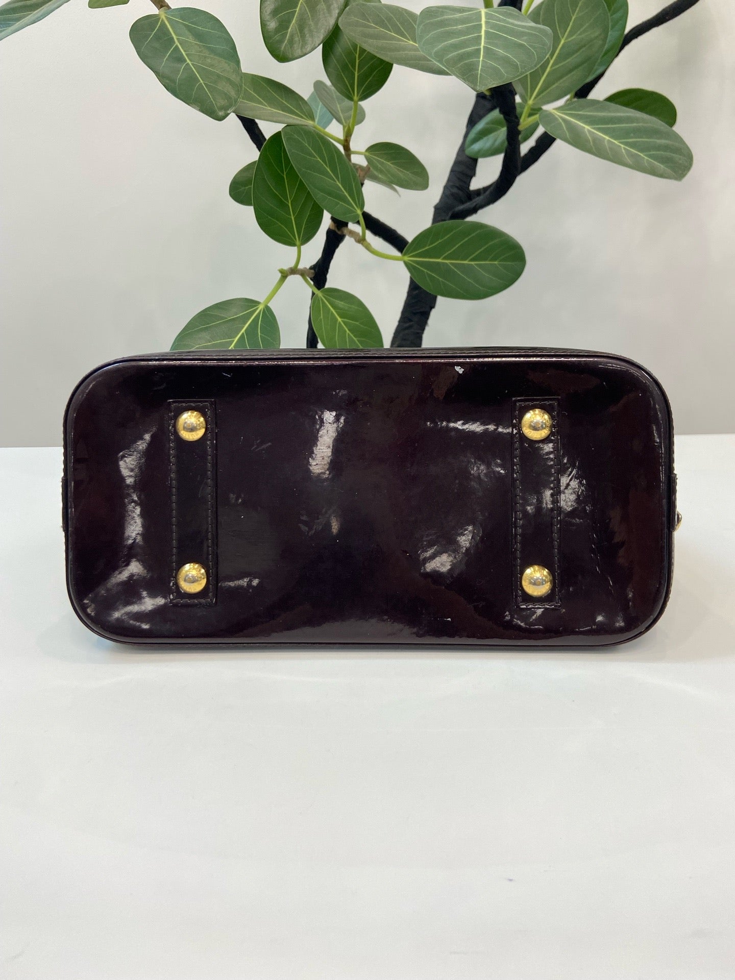 Louis Vuitton - Alma - Patent leather - Burgundy - (large)