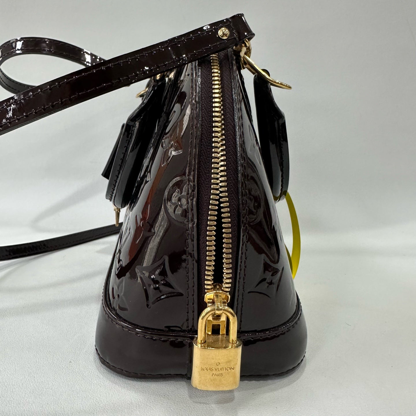 Louis Vuitton - Alma - Patent leather - Burgundy - (small)
