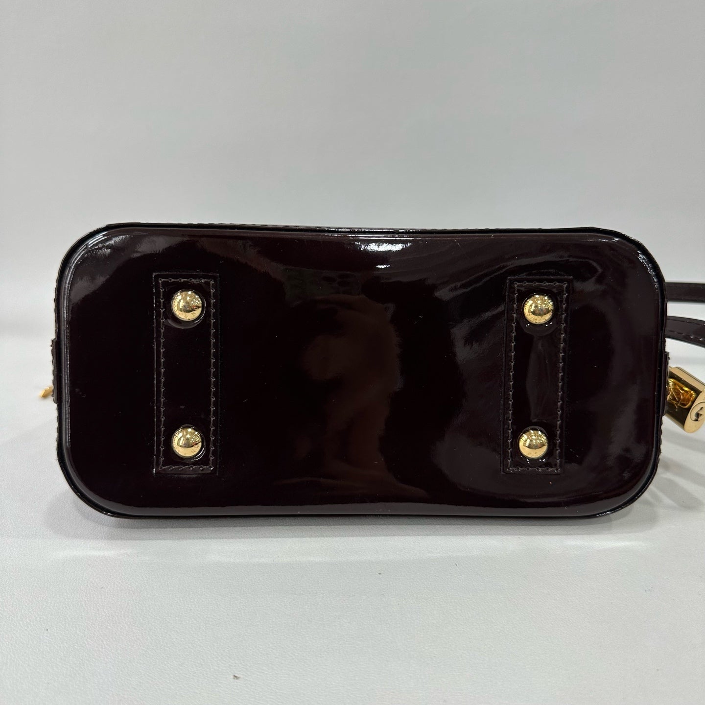 Louis Vuitton - Alma - Patent leather - Burgundy - (small)