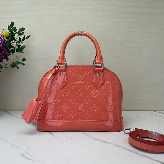 Louis Vuitton - Alma - Patent leather - Pink - (mini)