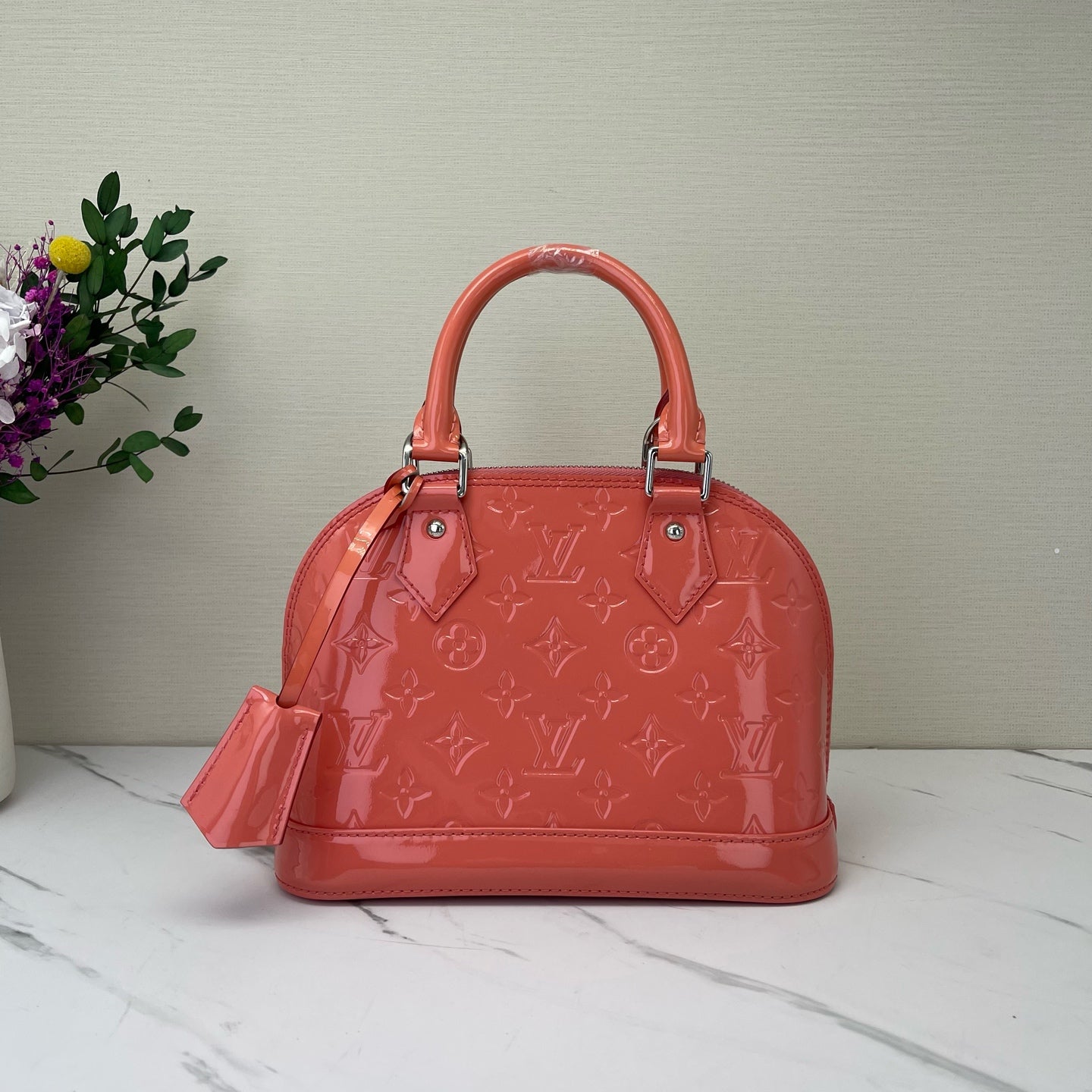 Louis Vuitton - Alma - Patent leather - Pink - (mini)