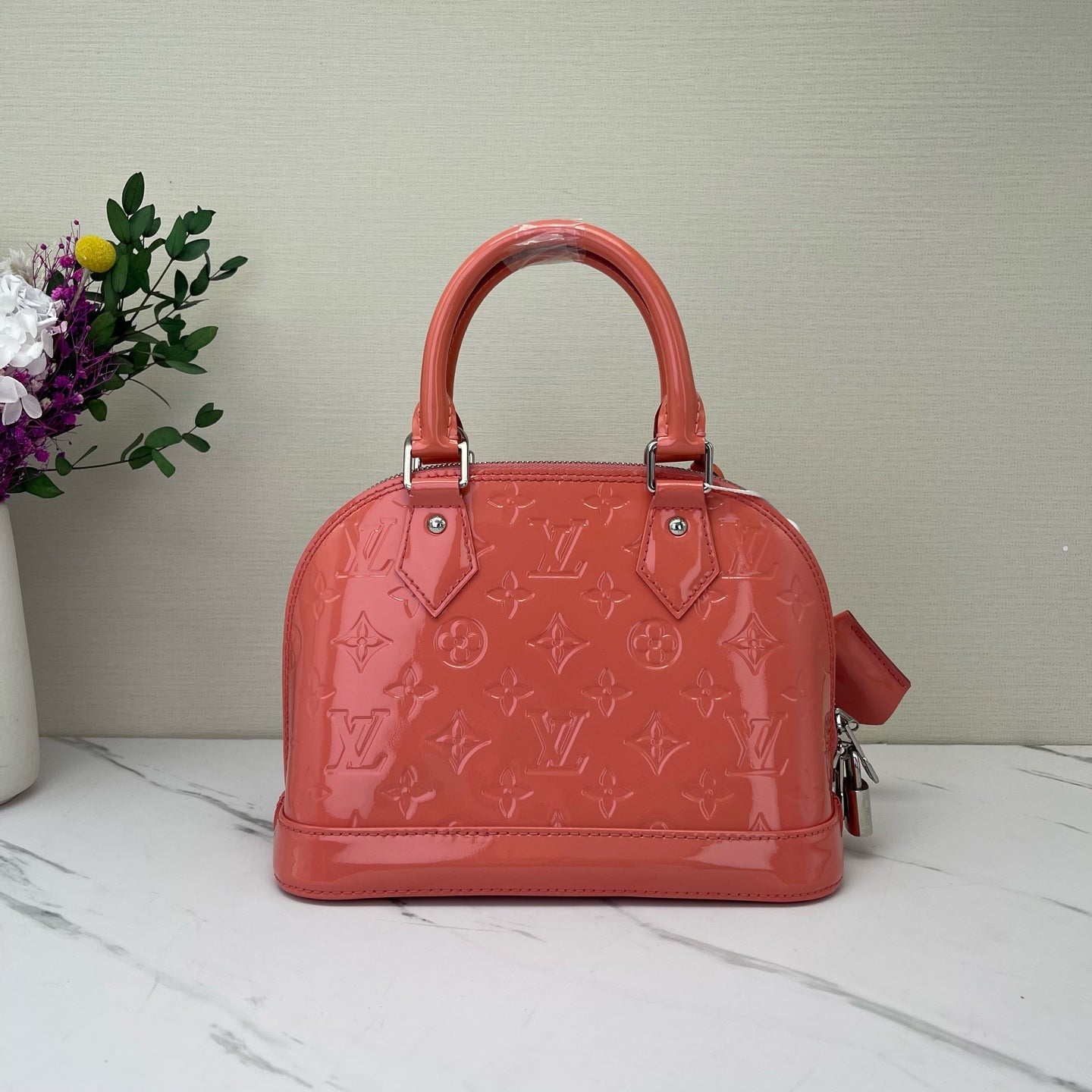 Louis Vuitton - Alma - Patent leather - Pink - (mini)