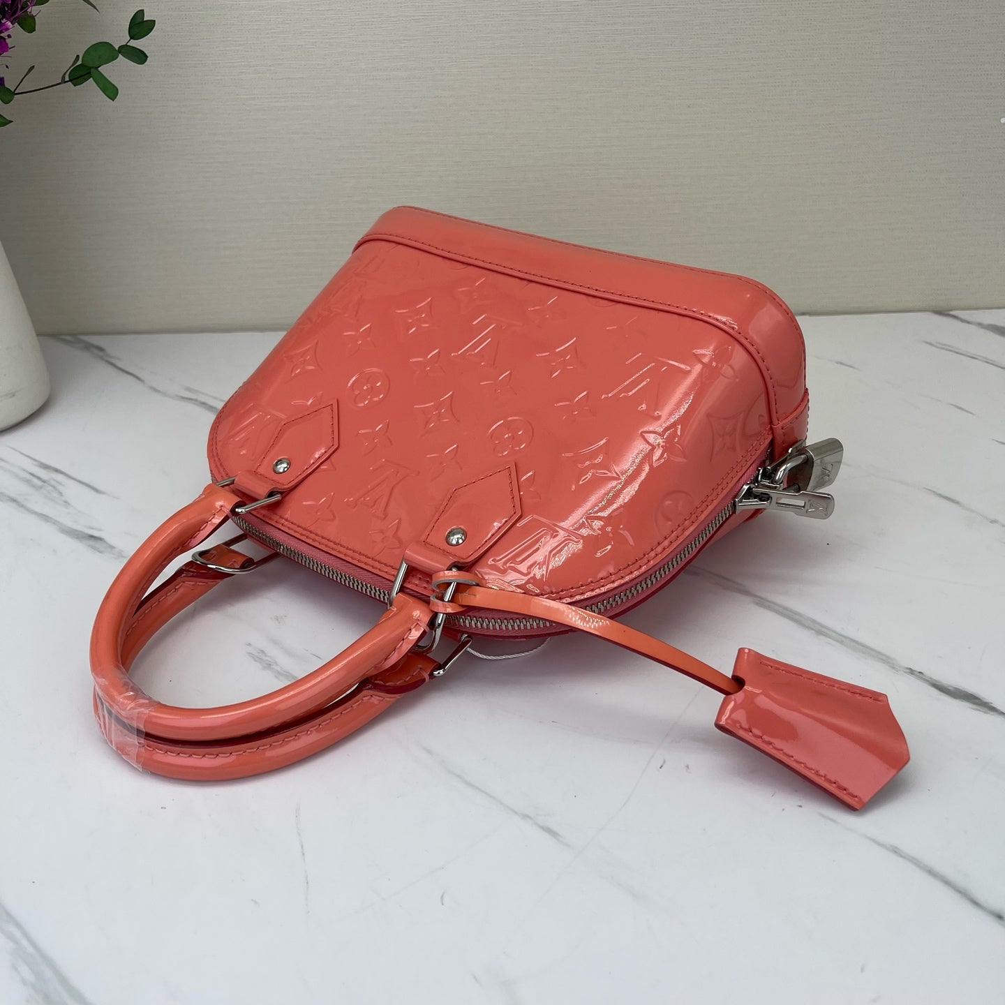 Louis Vuitton - Alma - Patent leather - Pink - (mini)