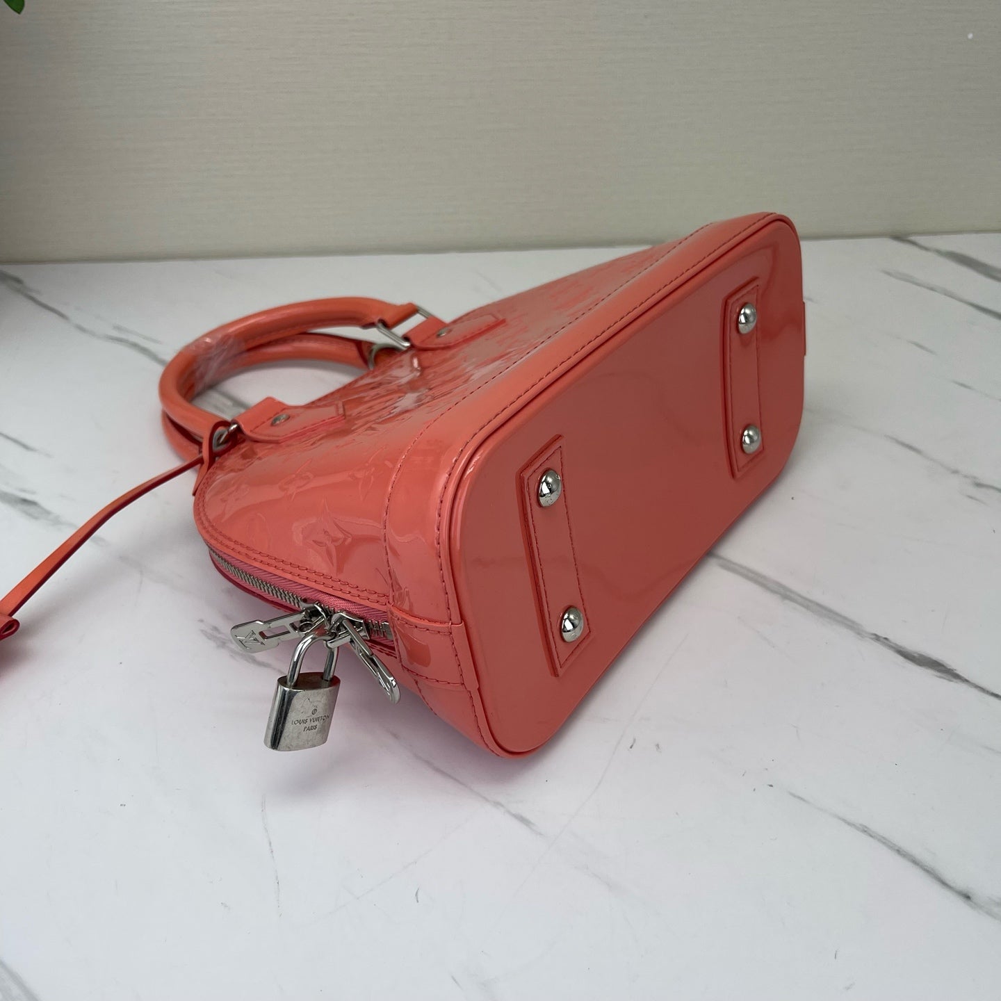 Louis Vuitton - Alma - Patent leather - Pink - (mini)