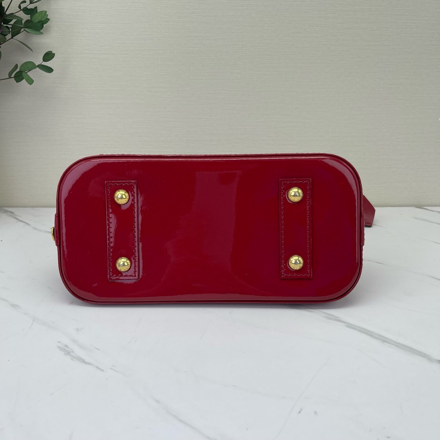 Louis Vuitton - Alma - Patent leather - Red - (mini)