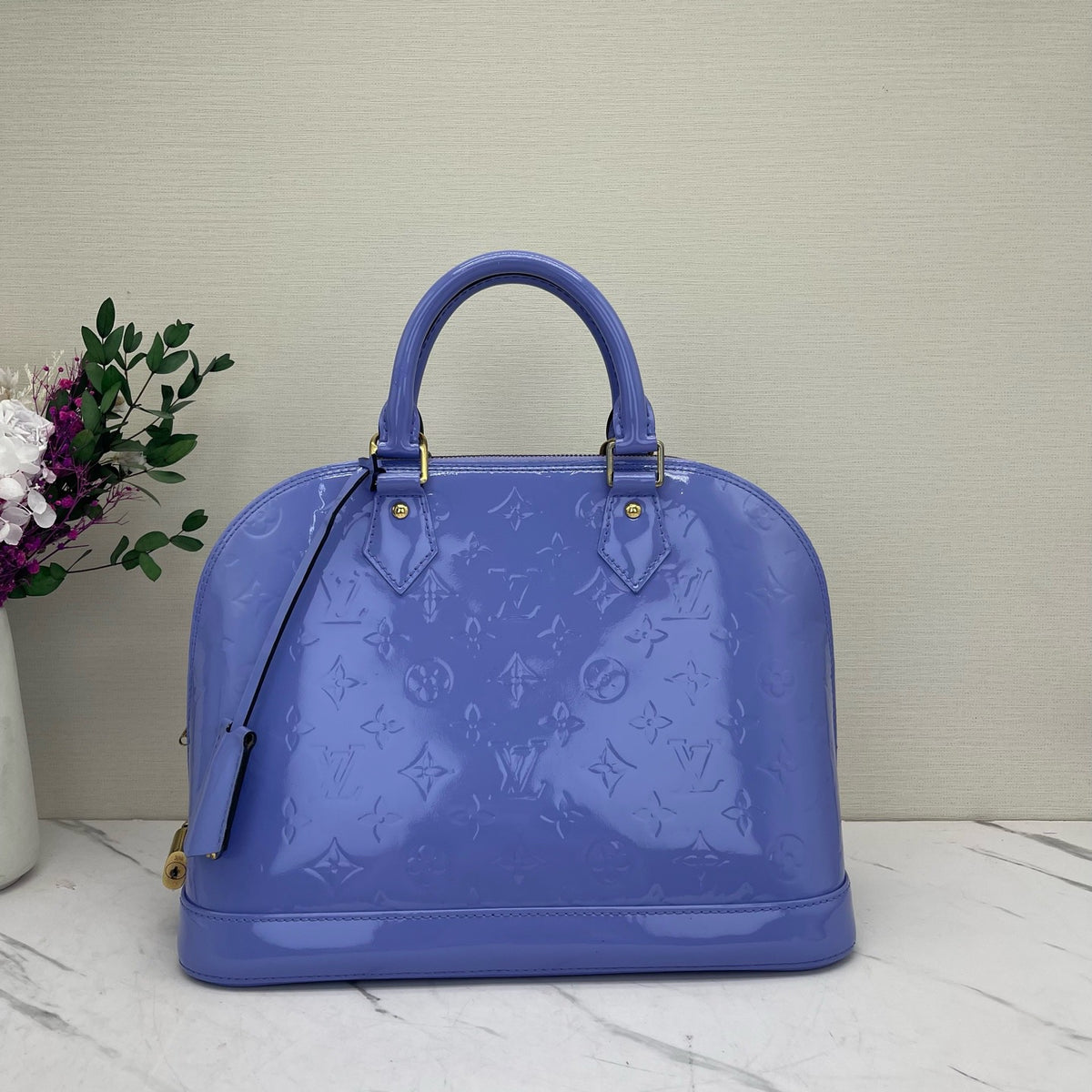 Louis Vuitton - Alma Small - Patent leather - Purple - (small)