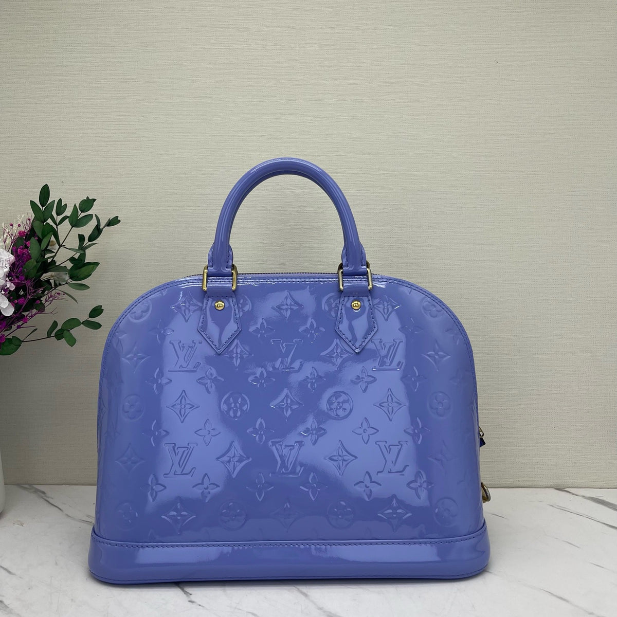 Louis Vuitton - Alma Small - Patent leather - Purple - (small)