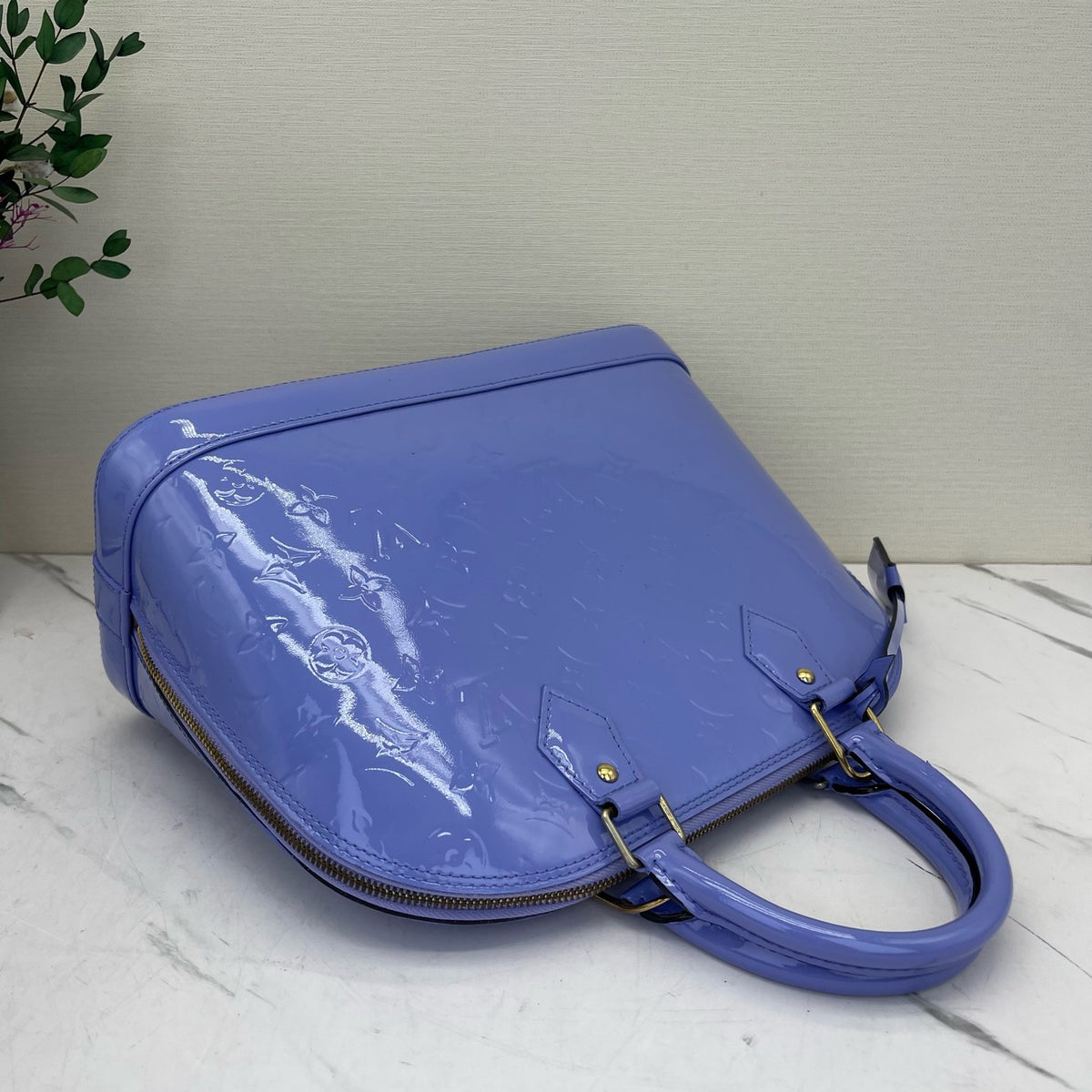 Louis Vuitton - Alma Small - Patent leather - Purple - (small)