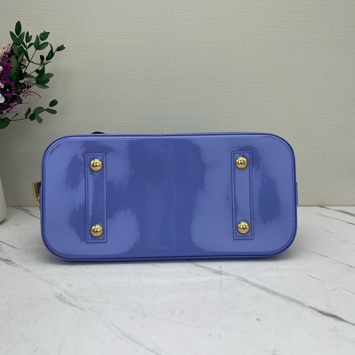 Louis Vuitton - Alma Small - Patent leather - Purple - (small)