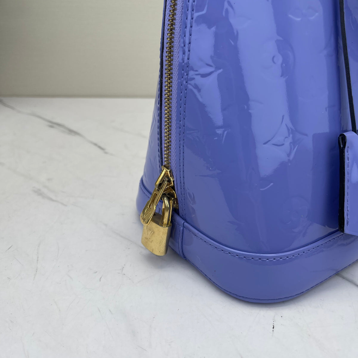 Louis Vuitton - Alma Small - Patent leather - Purple - (small)