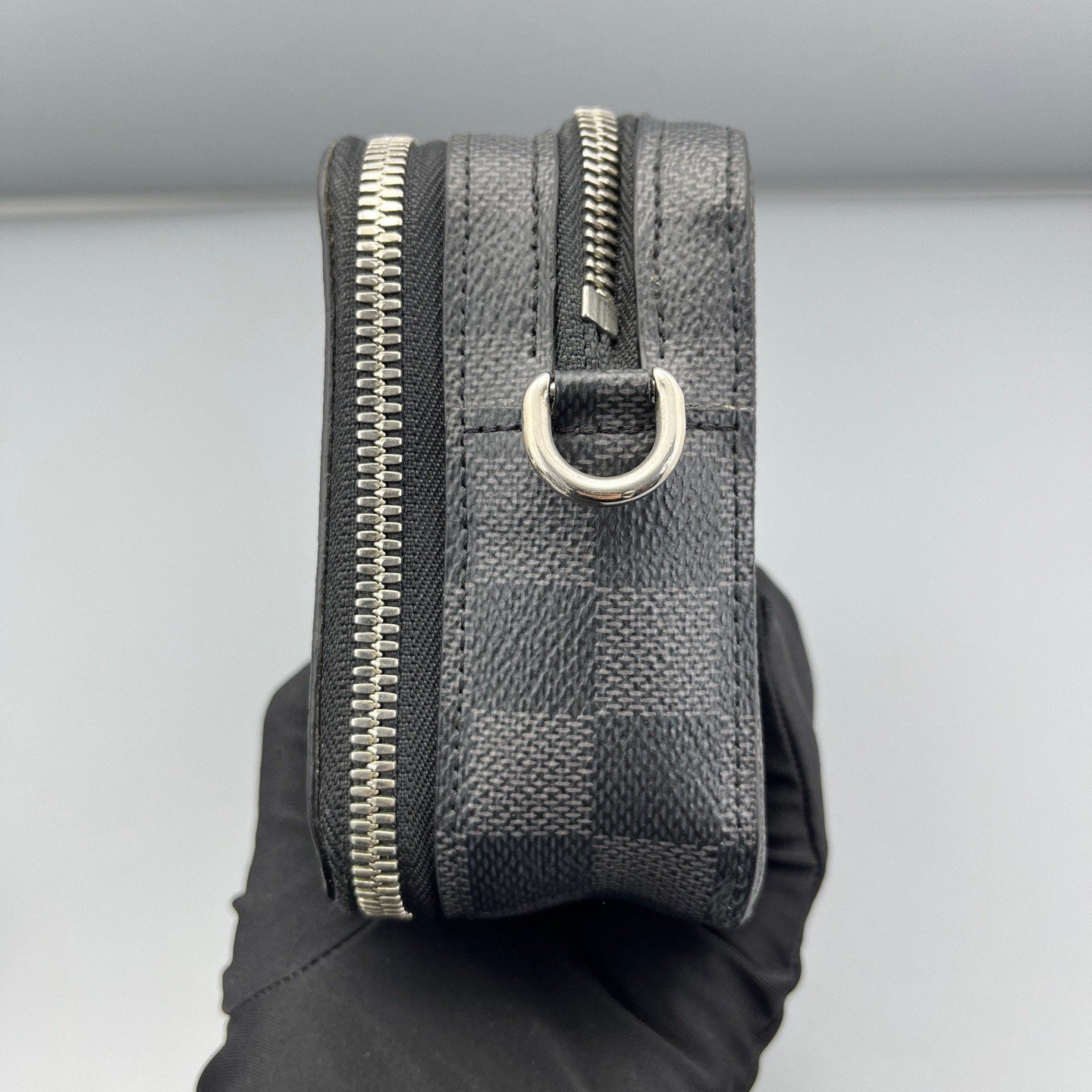 Louis Vuitton - Alpha Camera Bag - Damier Graphite coated canvas - Black - (Small)