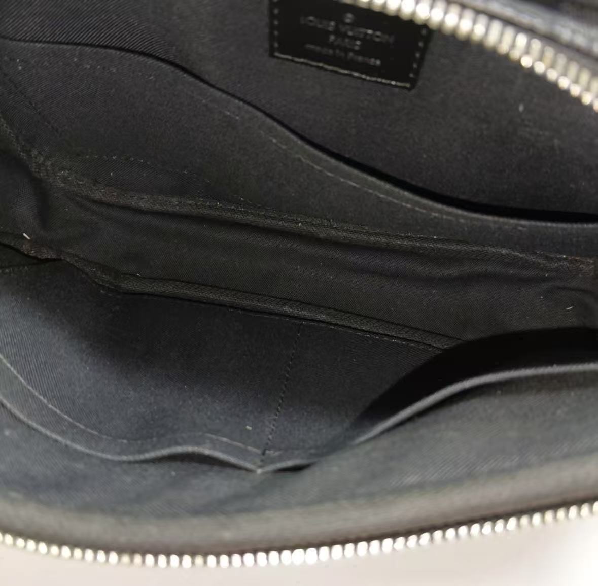 Louis Vuitton - Ambler - Coated canvas with leather trim - Black - (Small)