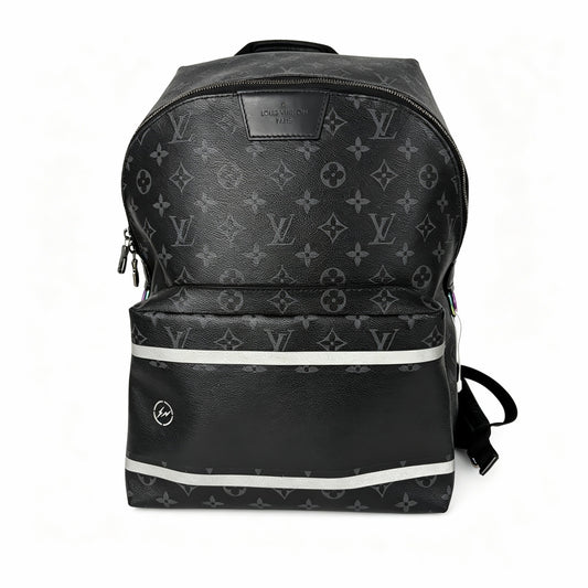 Louis Vuitton - Apollo Backpack Fragment - Cloth - Black - (large)