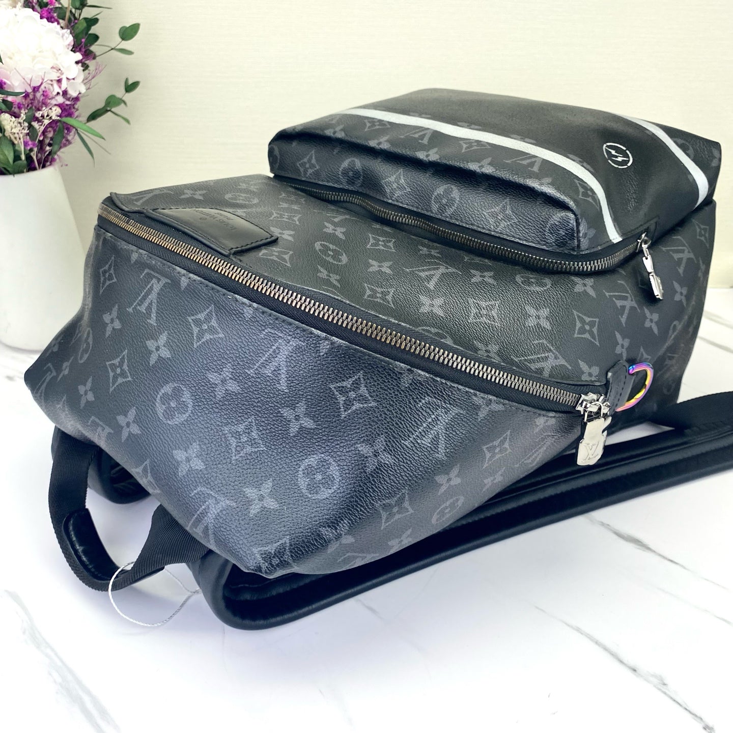 Louis Vuitton - Apollo Backpack - Synthetic - Black - (Medium)