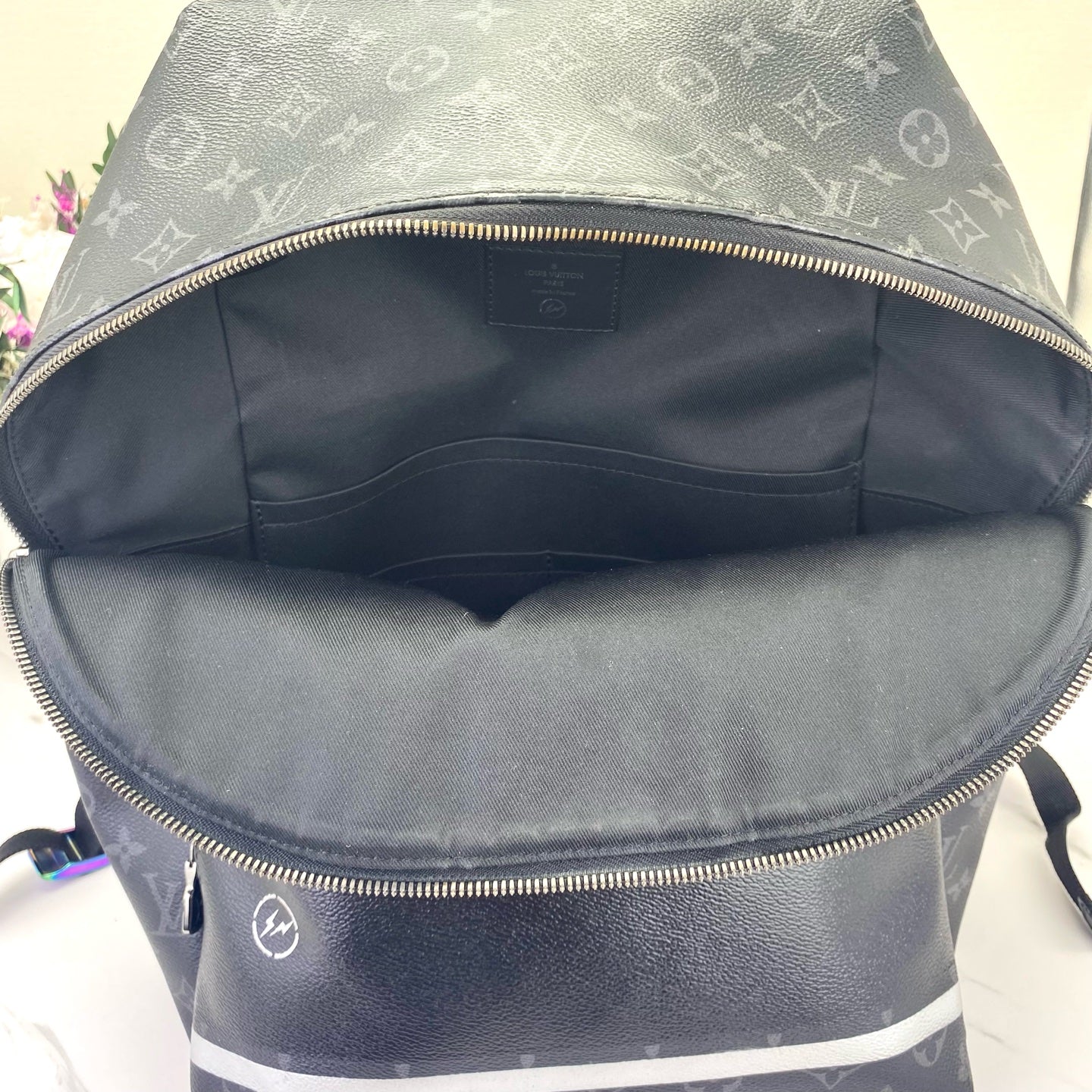 Louis Vuitton - Apollo Backpack - Synthetic - Black - (Medium)