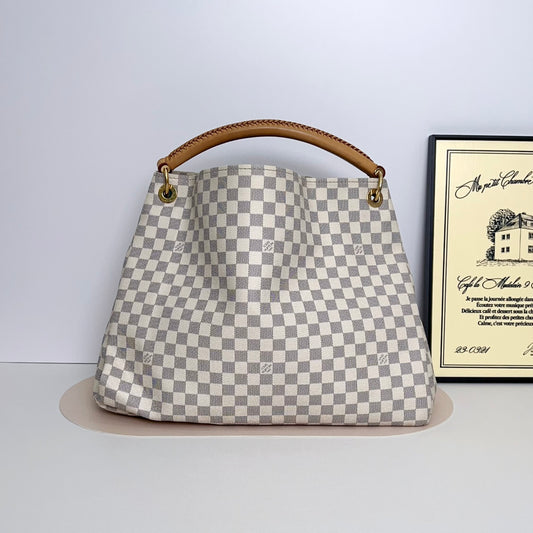 Louis Vuitton - Artsy - Cloth - White - (medium)