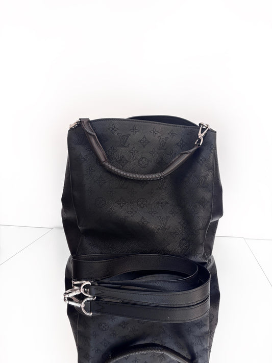 Louis Vuitton - Babylone Chain BB - Leather - Black