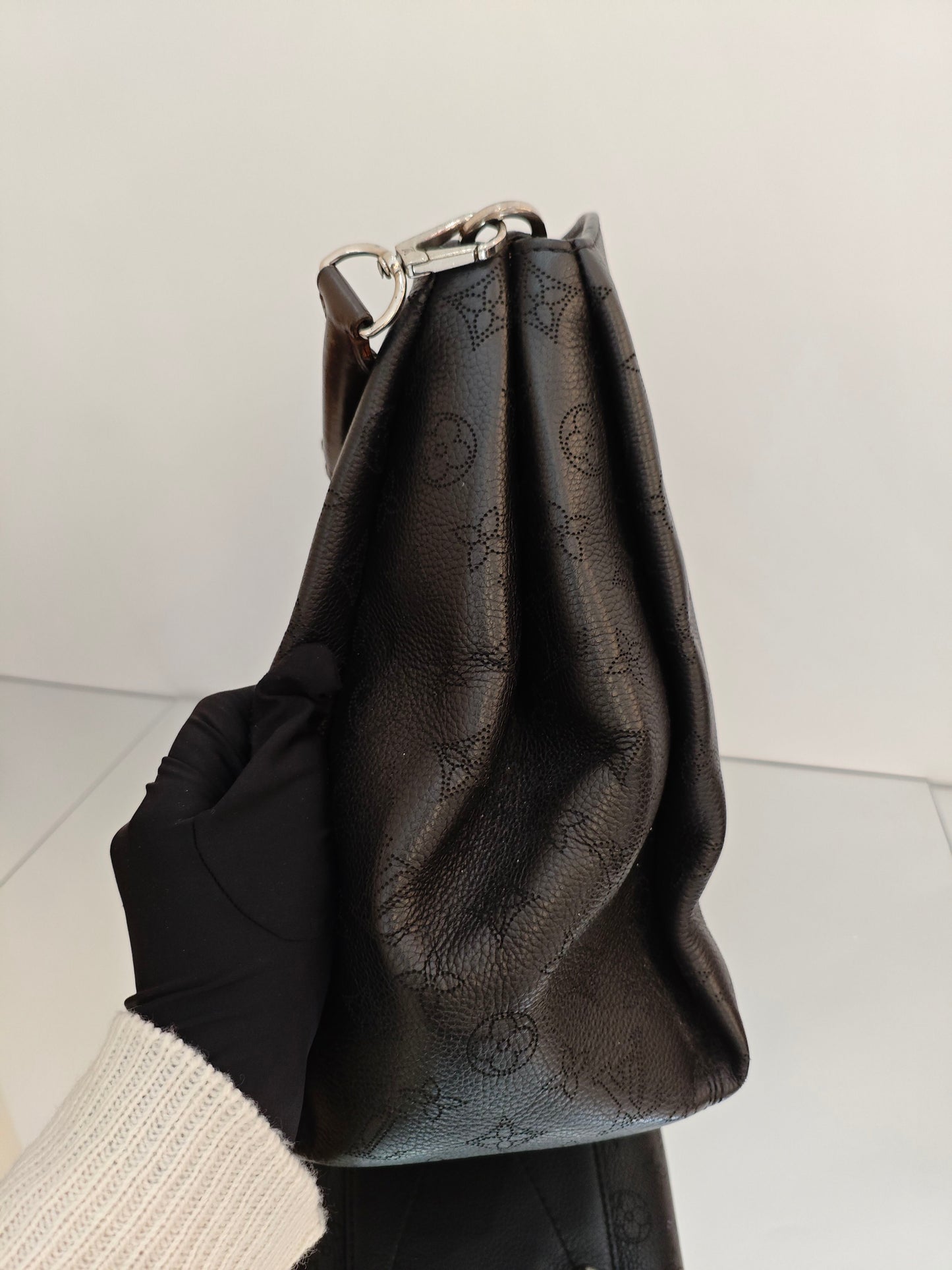 Louis Vuitton - Babylone Chain BB - Leather - Black