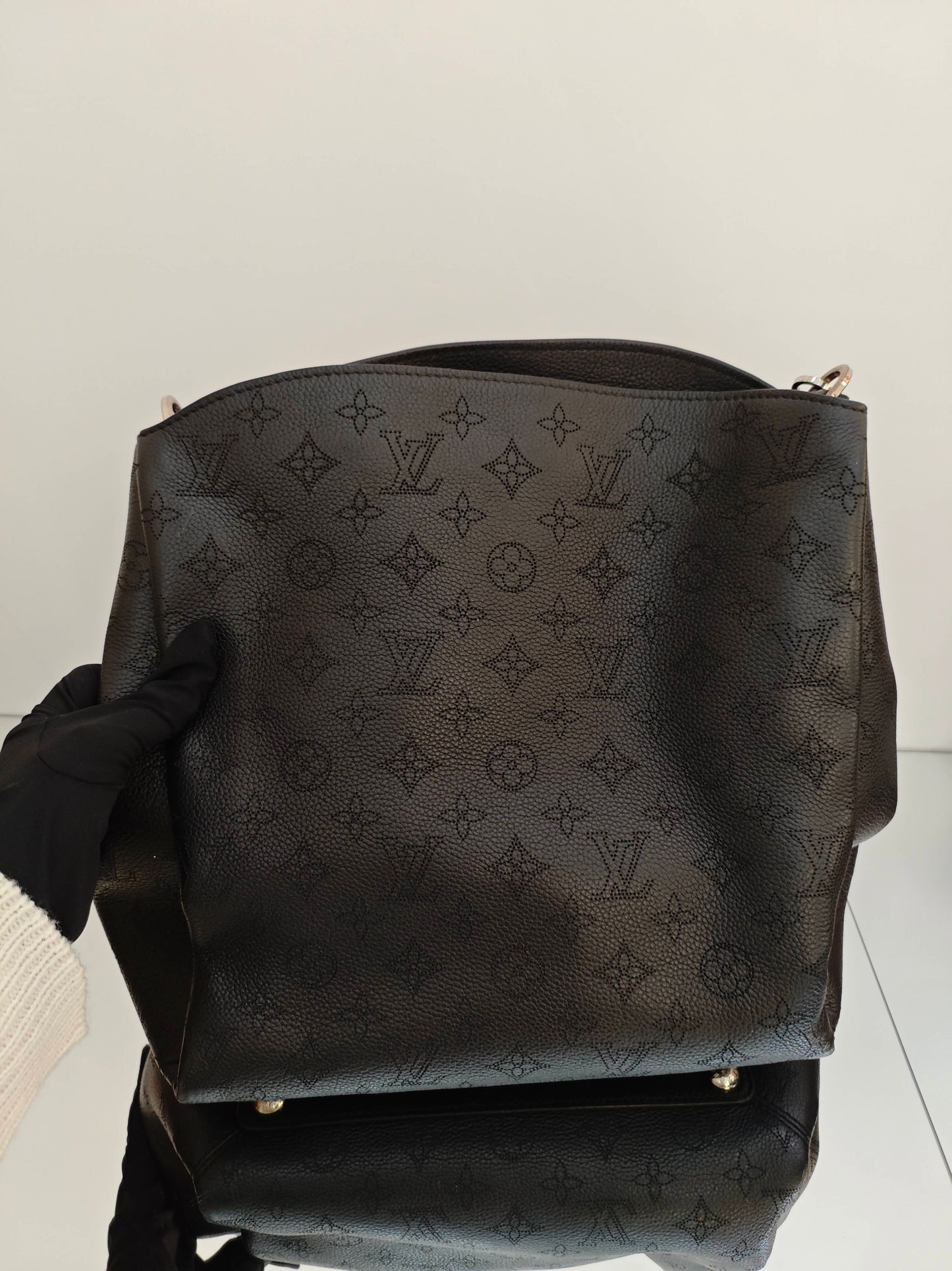Louis Vuitton - Babylone Chain BB - Leather - Black