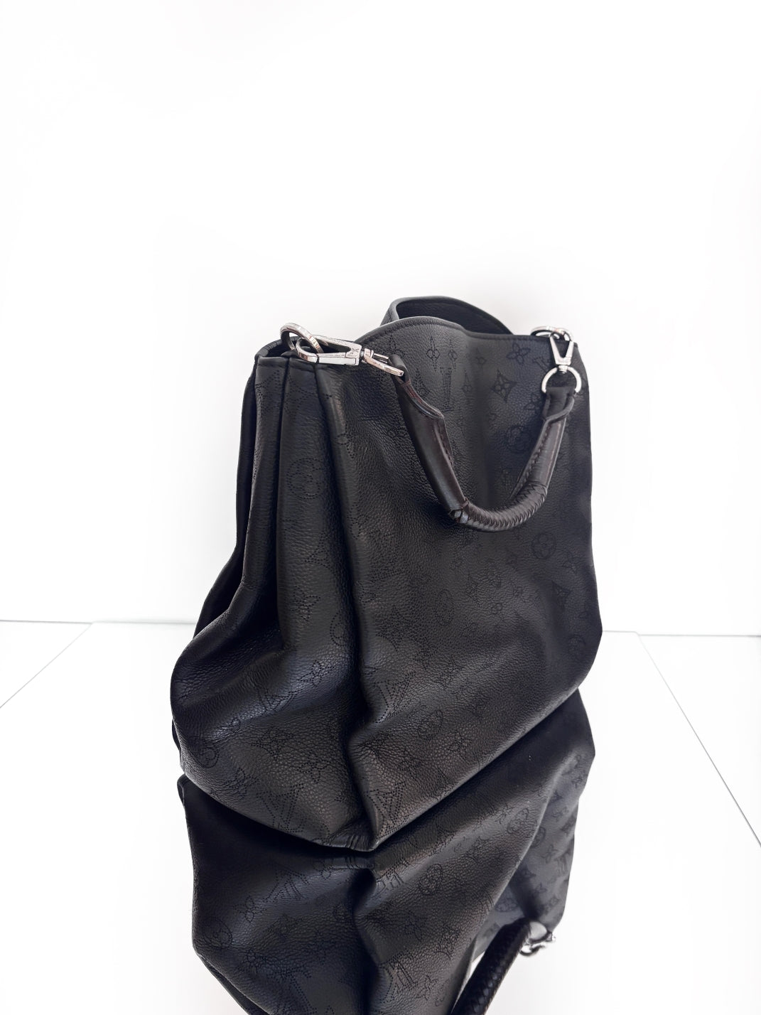 Louis Vuitton - Babylone Chain BB - Leather - Black