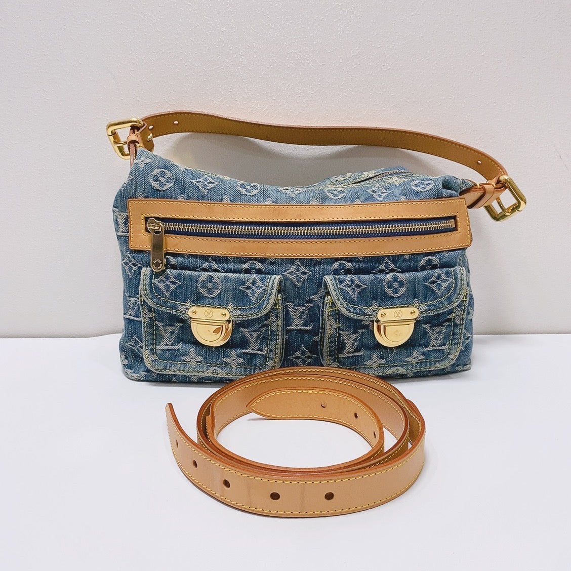 Louis Vuitton - Baggy - Denim - Jeans - Blue - (Medium)