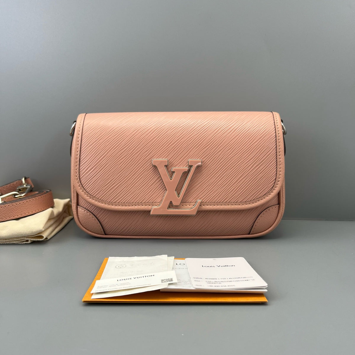 Louis Vuitton - Baguette Bag - Leather - Pink - (mini)