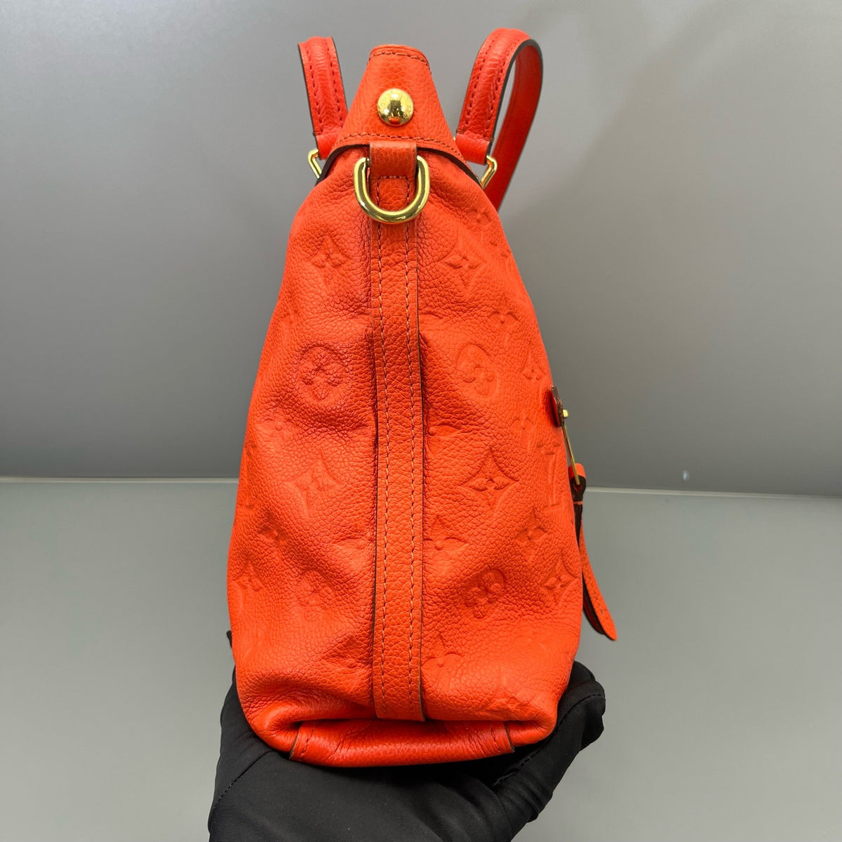 Louis Vuitton - Bastille - Leather - Orange