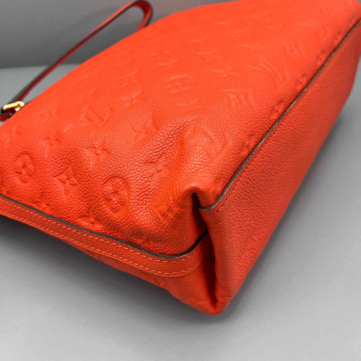 Louis Vuitton - Bastille - Leather - Orange