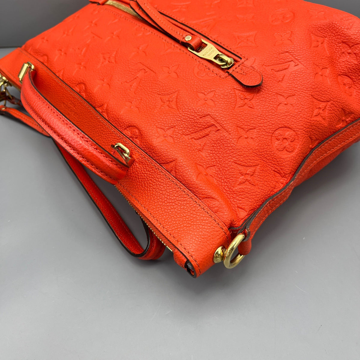 Louis Vuitton - Bastille - Leather - Orange