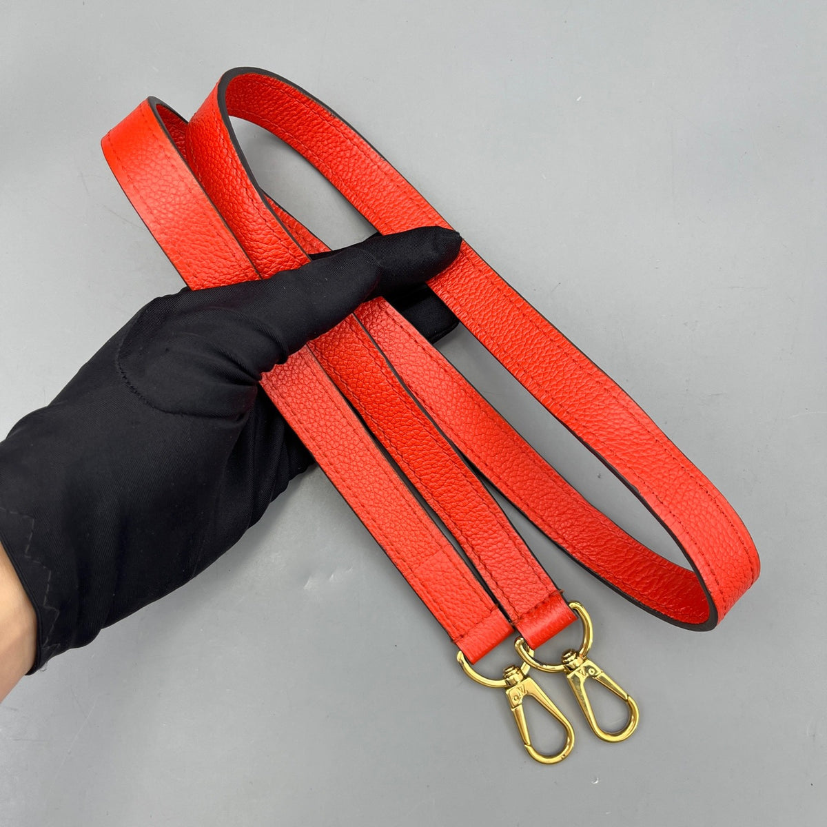 Louis Vuitton - Bastille - Leather - Orange