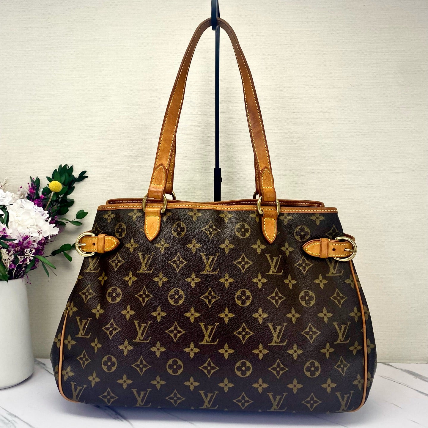 Louis Vuitton - Batignolles - Leather - Brown - (medium)
