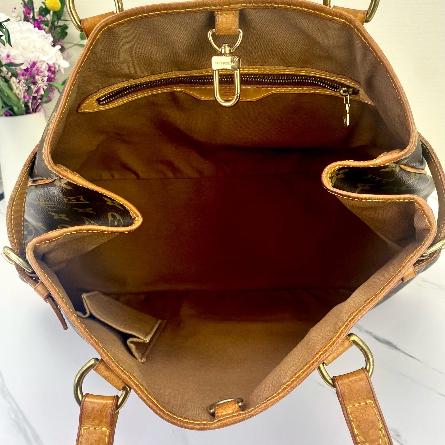Louis Vuitton - Batignolles - Leather - Brown - (medium)