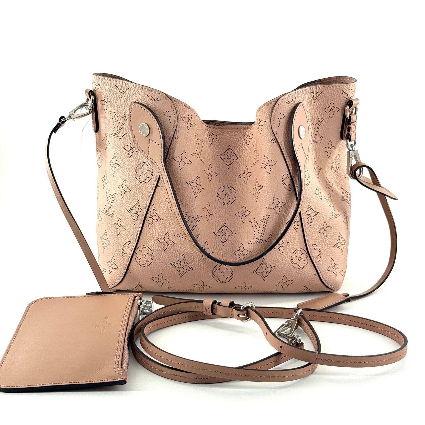 Louis Vuitton - Bella tote - Mahina perforated calfskin leather - Pink - (medium)