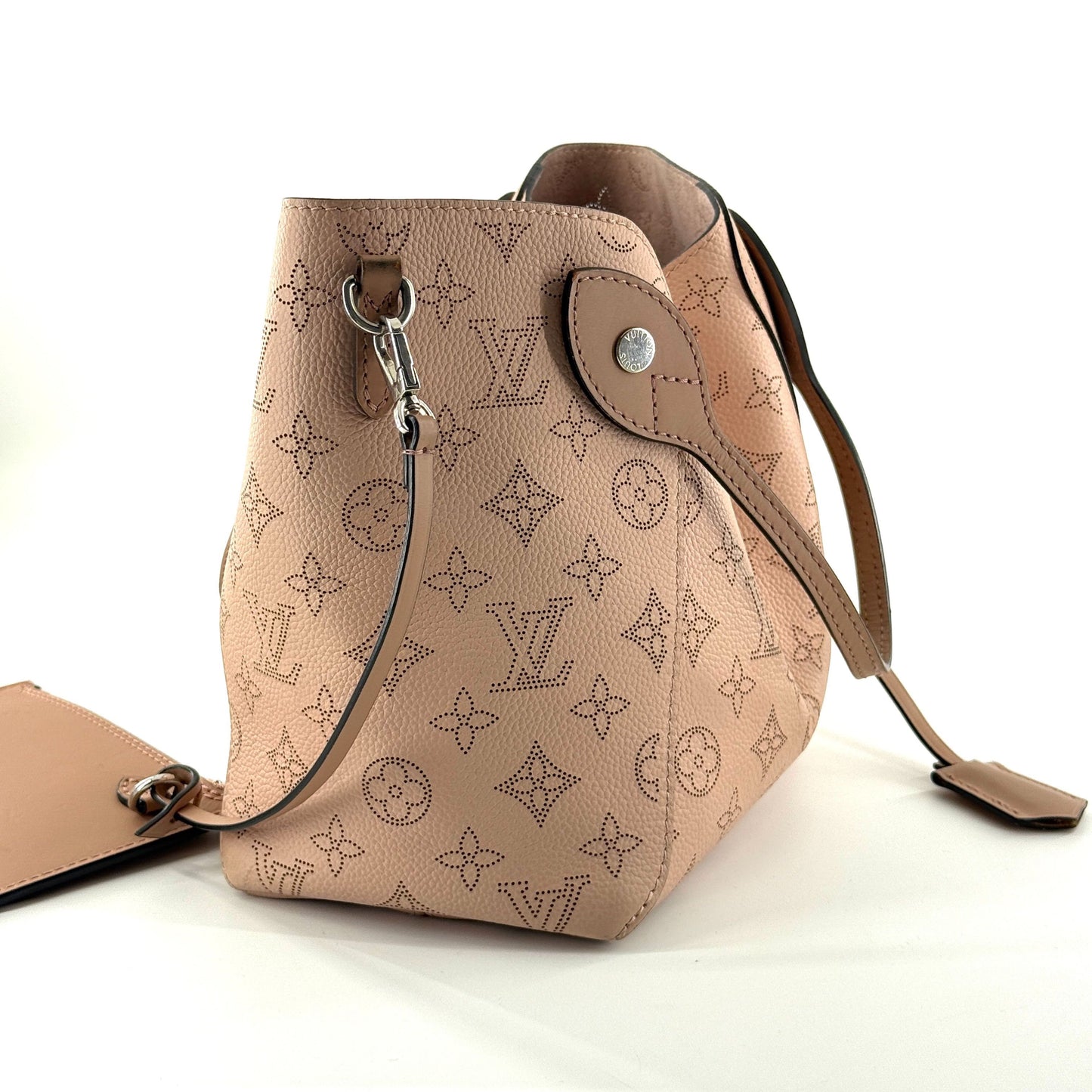 Louis Vuitton - Bella tote - Mahina perforated calfskin leather - Pink - (medium)