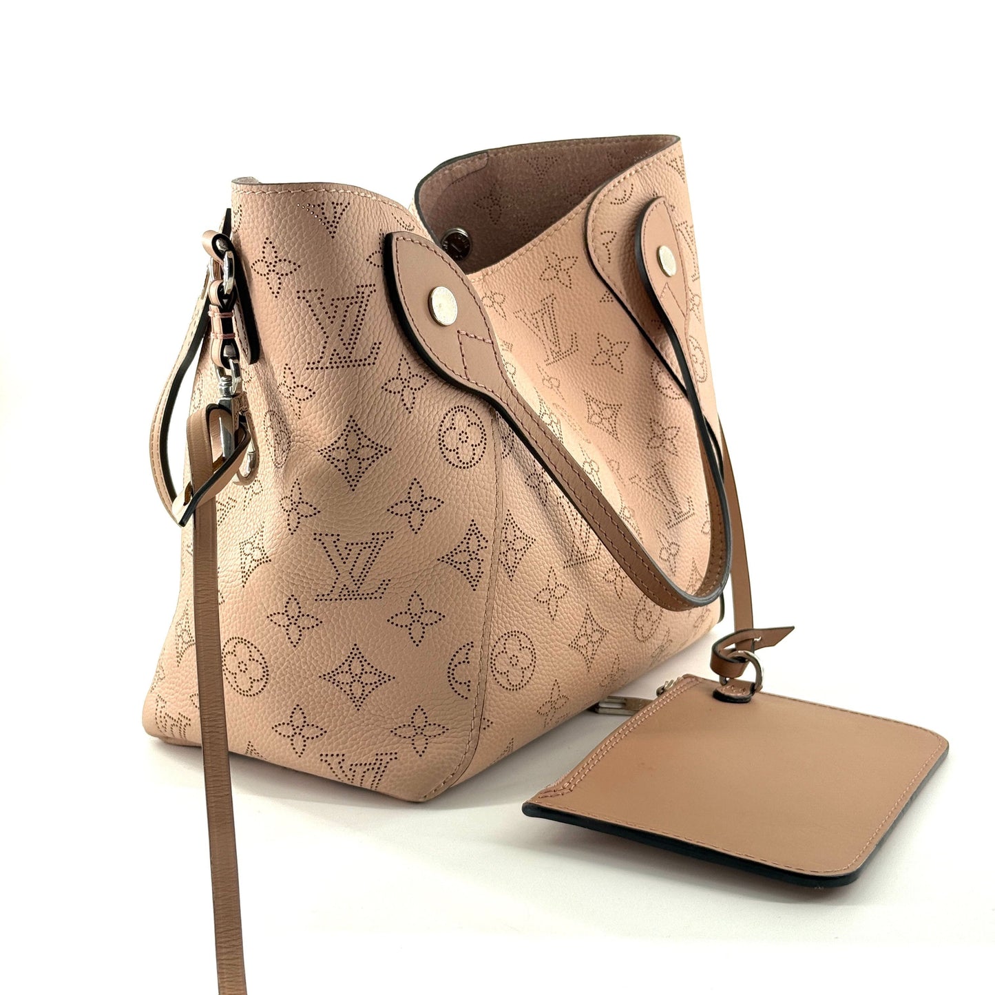 Louis Vuitton - Bella tote - Mahina perforated calfskin leather - Pink - (medium)