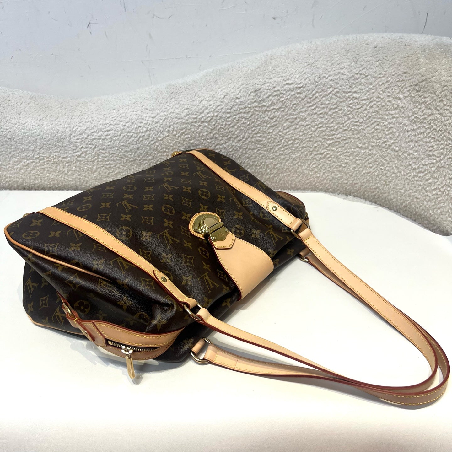 Louis Vuitton - Beverly - Cloth - Brown - (large)