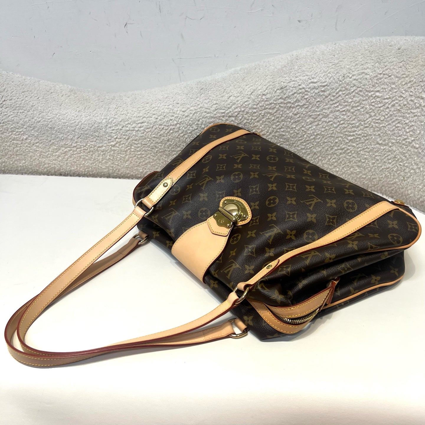 Louis Vuitton - Beverly - Cloth - Brown - (large)