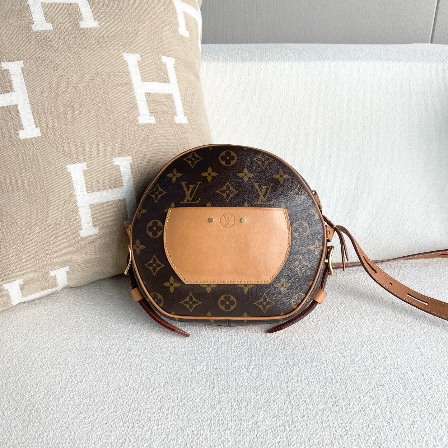 Louis Vuitton - Boite Chapeau Souple - Leather - Brown - (large)