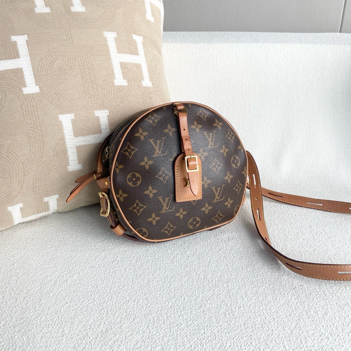 Louis Vuitton - Boite Chapeau Souple - Leather - Brown - (large)