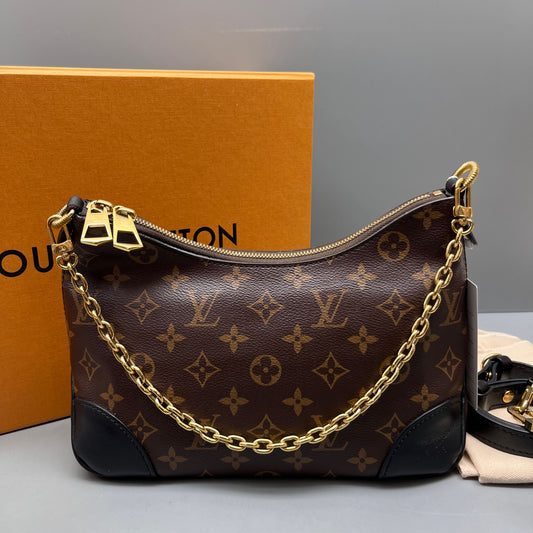 Louis Vuitton - Boulogne - Leather - Brown - (small)