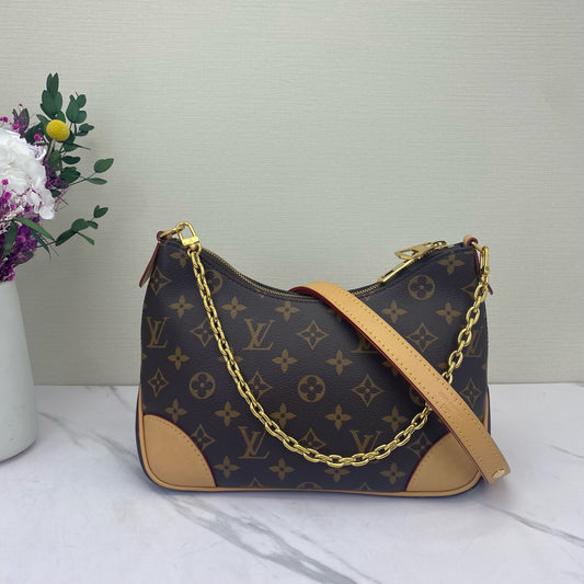 Louis Vuitton - Boulogne - Leather - Brown - (small)