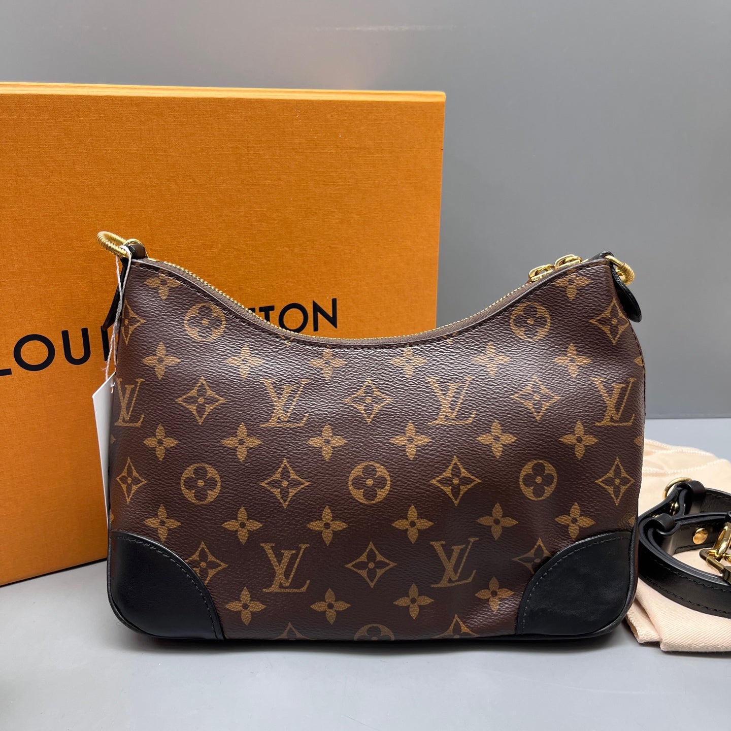 Louis Vuitton - Boulogne - Leather - Brown - (small)