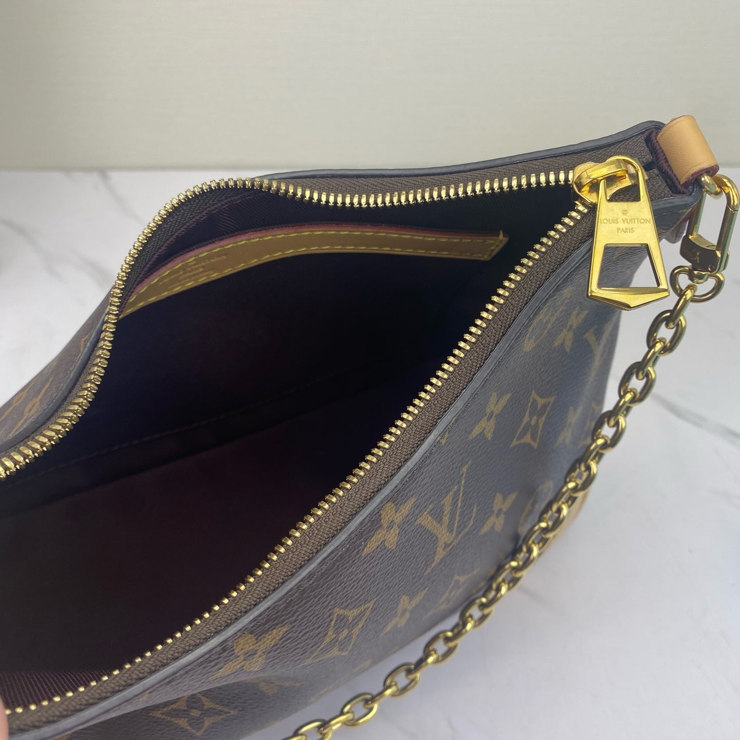 Louis Vuitton - Boulogne - Leather - Brown - (small)