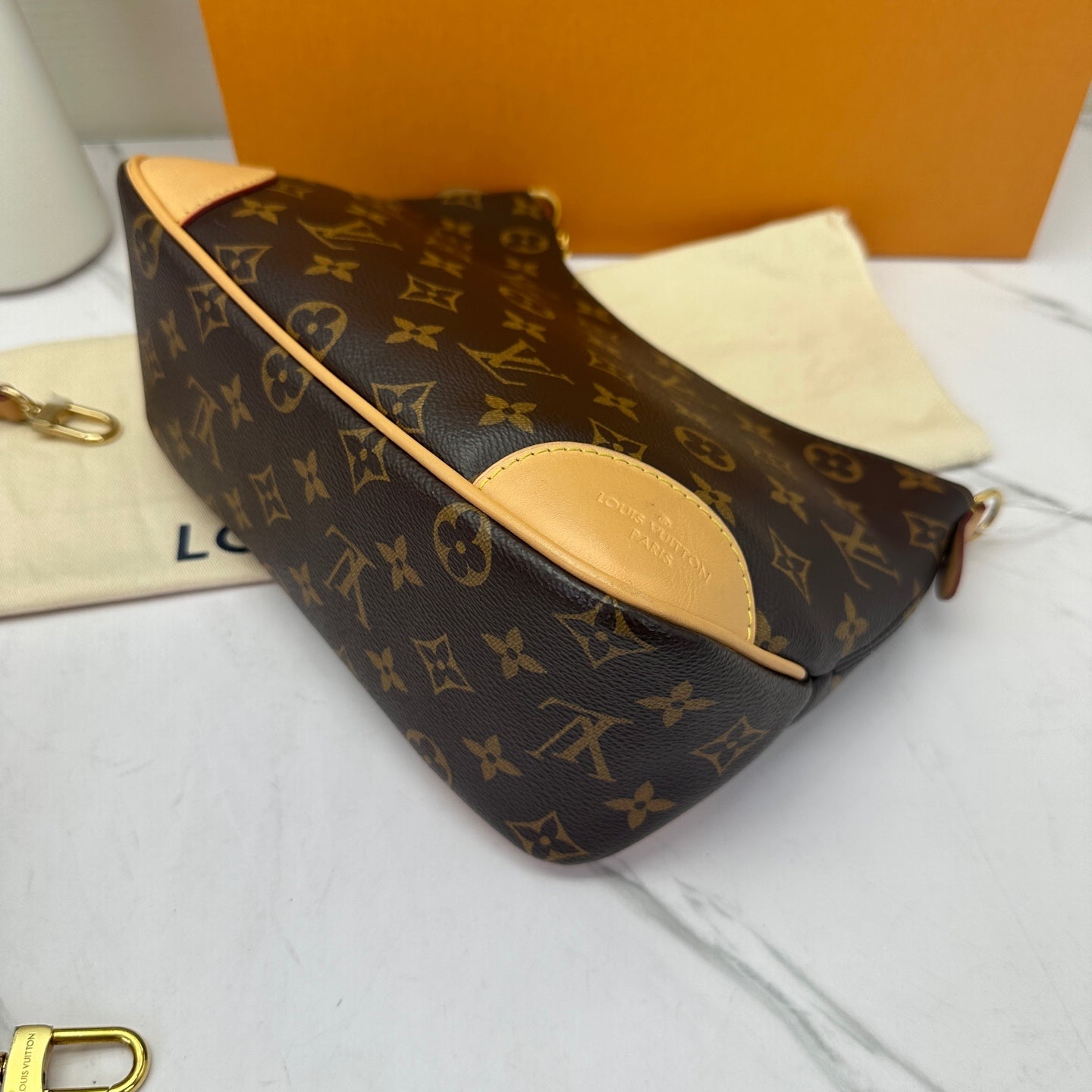 Louis Vuitton - Boulogne - Leather - Brown - (small)