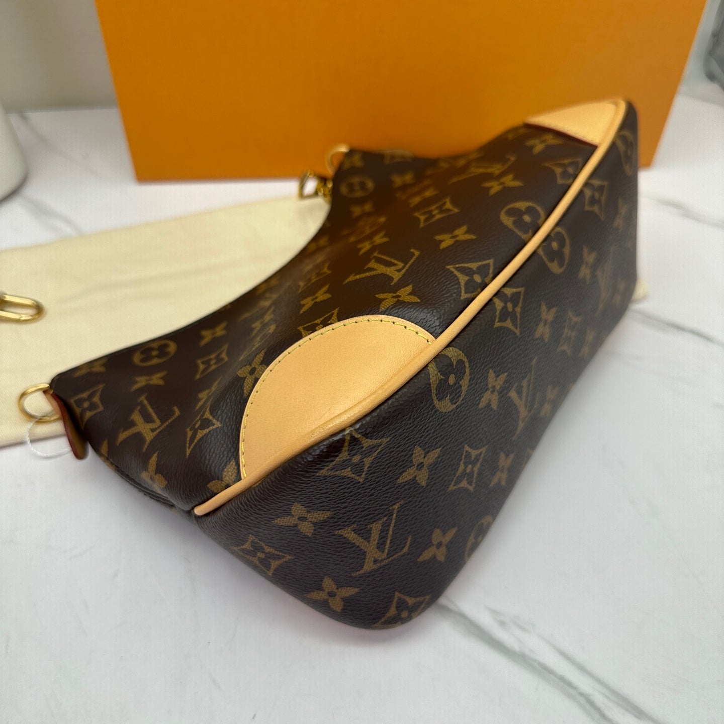 Louis Vuitton - Boulogne - Leather - Brown - (small)