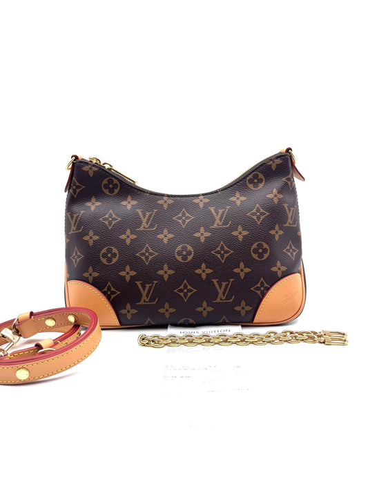 Louis Vuitton - Boulogne - Synthetic - Brown - (medium)