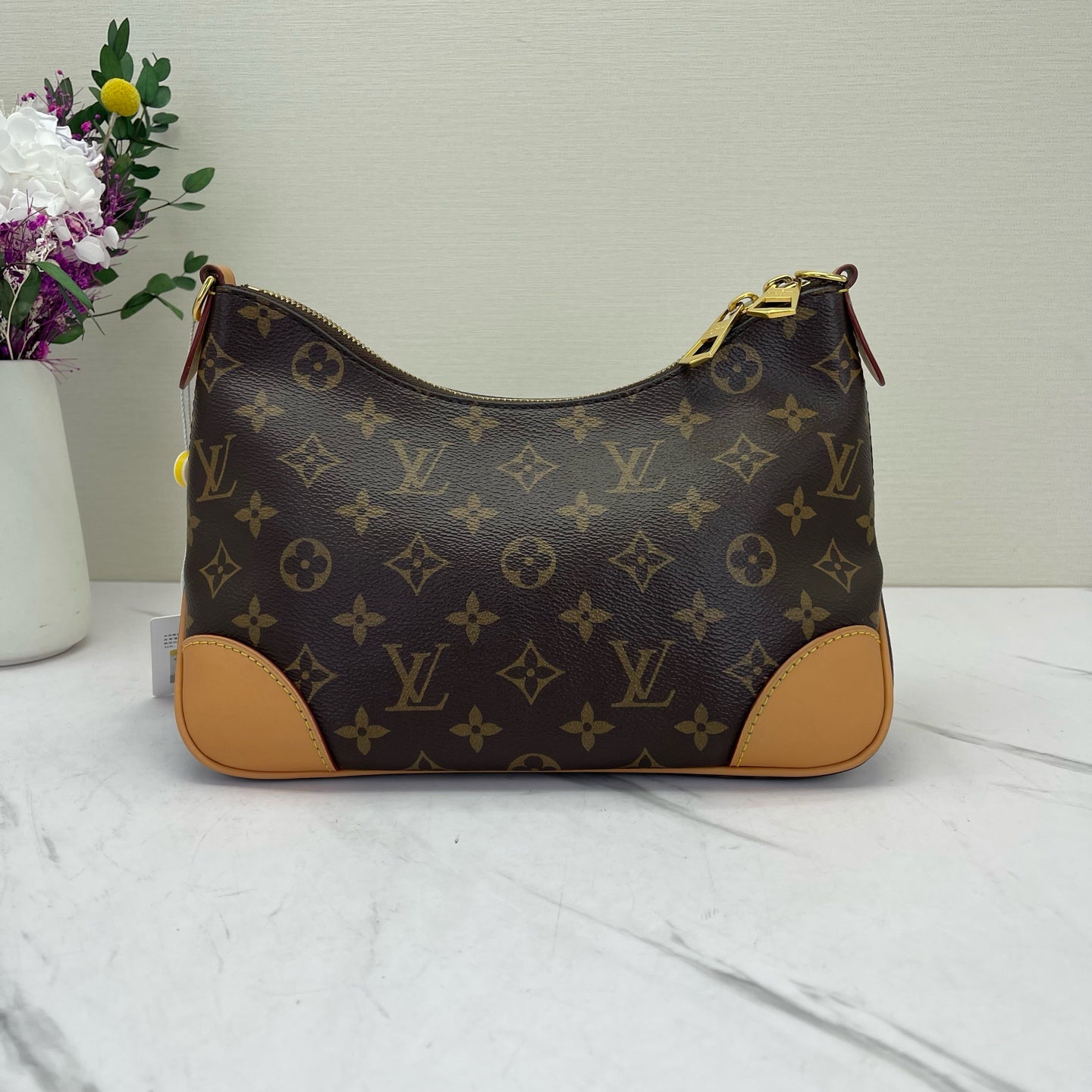 Louis Vuitton - Boulogne - Synthetic - Brown - (medium)
